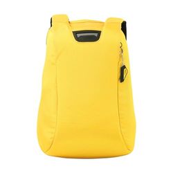 TOTTO - Mochila para Ordenador Portátil de 15,4 Pulgadas, Modelo Bunker Pack 4.0, Sistema RFID Blocker, Repelente a Líquidos, Espaldar Ergonómico y Correa para Pecho, Color Super Lemon