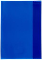 Herlitz 5214010 – Funda de plástico (A4, 25 unidades), color amarillo, color azul A4