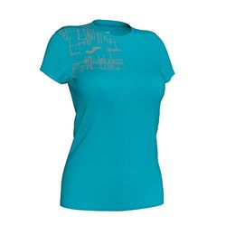Joma T-Shirt Manches Courtes Elite VIII Turquoise, 901419.725.M