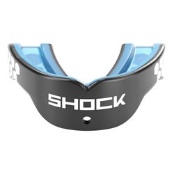 Shock Doctor Sport mondbescherming, converteerbare helm riem inbegrepen, voetbal, basketbal, lacrosse, hockey en meer