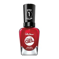 Sally Hansen Smalto Unghie Miracle Gel, Smalto Gel Senza Lampada UV, Effetto Manicure Professionale, 680 Rhapsody Red