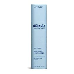 ATTITUDE Oceanly Face Serum Stick, EWG Verified, Plastic-free, Plant and Mineral-Based Ingredients, Vegan Skin Care Products, PHYTO CALM, Unscented, 30 grams