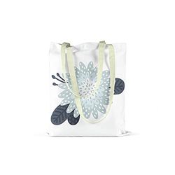 Bonamaison Printed Tote Bag, Reusable Grocery Bag, Shopping Bag, Machine Washable, Foldable, Canvas Cloth Bag with Handles, Size: 34x40 Cm