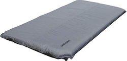 Deryan CBM Colchão de viagem com auto-insuflável (120 x 60 cm, 6,5 cm de espessura), preto, 60 x 120 cm