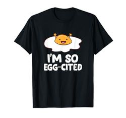 Estoy tan lleno de huevos Huevos del desayuno Huevos fritos Camiseta