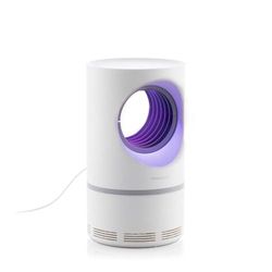 InnovaGoods® Anti-muggenlamp met zuigkracht KL-Virvel, effectief in het verwijderen van muggen, compact en lichtgewicht ontwerp, ideaal voor thuis en de tuin.