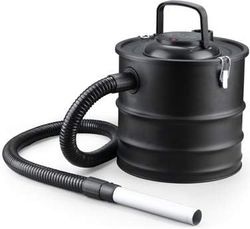 Valo Aspiradora de Cenizas (aspiradora de Chimenea con función de soplado, aspiradora en seco con Filtro Hepa, aspiradora para Estufa, 1.200 vatios, 18 litros, Dimensiones: 30 x 30 x 28,5 cm, Negro)