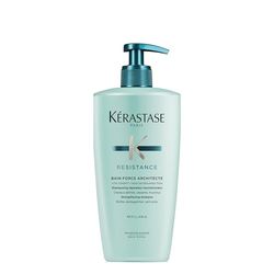 KÉRASTASE Résistance - Shampoing Réparateur - Pour Cheveux Abîmés - Bain Force Architecte - 500 ml