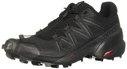 SALOMON Speedcross , Scarpe da escursionismo, Donna, Nero Black Black Phantom, 36 2/3 EU