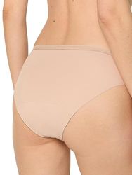 Nur Die Invisible Slip Extrastark Perioden-Unterwäsche Nahtlos Unsichtbar Seamless Bio-Baumwolle Alles Geregelt Intimo, Pelle, M Donna
