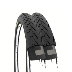 2 banden 700 x 32 C banden voor stadsfiets 28 x 1,25 zwart 28 x 5/8 x 1/4 stadsfiets trekking