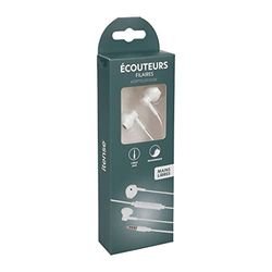 itense - Ecouteurs filaires, kit piéton - avec Prise Jack 3.5mm - Micro intégré et télécommande - Mains Libres - Longueur câble: 1.2 m - Puissance: 98 DB - Ergonomique - Prise Audio: Ø3.5mm