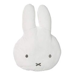 roba Almofada redonda coelho miffy® para quarto infantil, almofada de peluche macia - branco