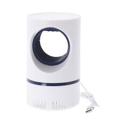 Well Home - Lampada per scacciamosche con ventilatore e cavo USB, dimensioni Ø9,6 x 16,4 cm
