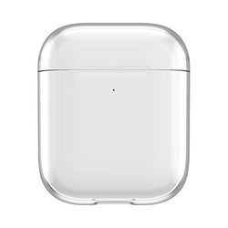 Incase Design Case skyddsfodral kompatibelt med Apple AirPods 1 (2016) & 2 (2019) – transparent [Stöder trådlös laddning I polykarbonatmaterial] – INOM100644-CLR