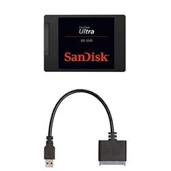 SanDisk SDSSDH3-500G-G25 SSD Ultra 3D + Installation and Upgrade Kit