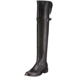 Buffalo London 111552 LONG 2 N COW BLACK 01 - Stivali da donna, Nero 01, 37 EU