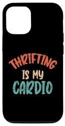 Carcasa para iPhone 13 Pro Thrifting is My Cardio Funny Shopper Thrifting Vintage