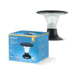 Garza - Lampadaire Solaire Extérieur 360º avec Détecteur de Mouvement (2 Modes), Intensité Variable, IP65 Etanche pour Jardin, Patio, Garage