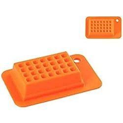 HOME SH-8665100 Set 3 X 3 Moldes de Silicona Choco Pastelería Waffles, Multicolor