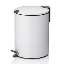 kela 23701 Kosmetikeimer, Métal, Blanc, 5 l