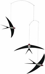 Flensted Mobiles Nursery Mobiles, Swallow Mobile