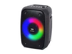 Trevi XFest XF 150 KO Haut-Parleur Amplifié Portable 15 W, USB, Micro SD, Bluetooth et Fonction TWS, Karaoké Party Haut-Parleur avec Microphone Inclus