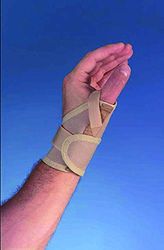 Vulkan Pro CMC ondersteuning, nylon duimbrace, lichtgewicht duimbrace, degeneratieve joint brace, linkshandig, medium 16-18 cm (6¼-7 inch) (geschikt voor VAT-exemplaar in het Verenigd Koninkrijk)