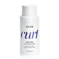 COLOR WOW Curl Wow Snag-Free Pre-Shampoo Detangler – Adds Slip to Curls Before You Shampoo for Tangle-Free Washing and a Deeper, Fresher Clean; Reduce Breakage
