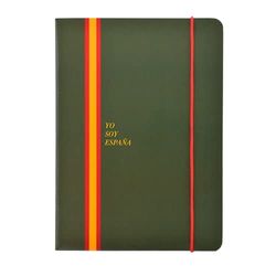 Yo Soy España Espaprint Notitieboek, middelgroot, olijfgroen