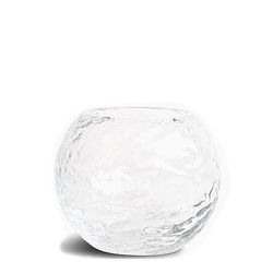 ByOn 5280604800 Babbly Vase Bougie Chauffe-Plat en Verre Transparent Taille S
