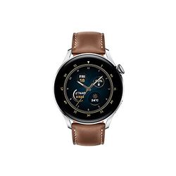 HUAWEI Watch 3 - Mobiel Bellen met eSIM - Continue Gezondheidsmonitoring - Tot 2 Weken Batterijduur - Online Muziek - 100+ Sportmodi - Bruin