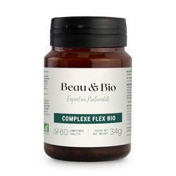 BELLE ET BIO - Complexe FLEX Bio - Fabriqué en France - Aide à maintenir la mobilité des articulations - 60 Gélules