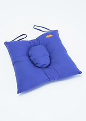 e-wiwa Coussin Anti-escarres Fibres avec Trou en Fibre Creuse siliconée 45 x 41 cm