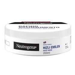 Neutrogena Formula Norvegese Balsamo Leggero Multiuso Rapido Assorbimento, Crema corpo, viso e mani, Crema mani riparatrice con 10% Glicerina, Crema corpo idratante pelle secca e normale, 200 ml