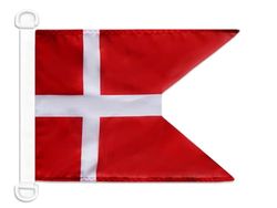 AZ FLAG Bandiera Navale Marina militare Danimarca, 30 x 45 cm speciale Nautismo, Padiglione Nautico