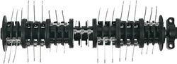 Original Einhell aeration roller (scarifier–aerator accessories, compatible with Einhell electric scarifier–aerator GC-SA 1231, 42 steel spikes, 31 cm working width)