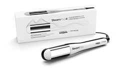 L'Oréal Professionnel Steam Hair Straightener & Styling Tool, For All Hair Types, SteamPod 4, UK Plug