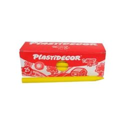 Bic 154529 - Set 25 waskrijtjes Plastidecor 04 geel