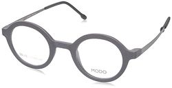MODO & ECO XI Uniseks bril voor volwassenen, grijs (smoke grey), 43/25/145