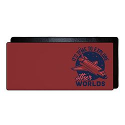 Bonamaison, Rectangle Digital Printed Gaming Mouse Pad for Gamers, Non-Slip Base, for Office and Home, Single Player Games L, Size:90 x 40 cm