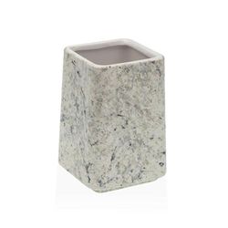 Versa Portaspazzolino da denti grigio ceramica plastica 7 x 10 x 7 cm - Marca EAN: 8420327542052