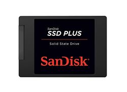 SanDisk SSD Plus 500GB 2.5" SATA SSD, Internal SSD, Read speeds up to 545 MB/s, SATA III 6 GB/s