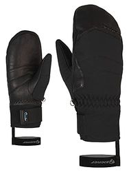 Ziener Kalea - Guanti da sci da donna, per sport invernali, impermeabili, extra caldi, colore nero, 6