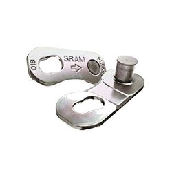 Connettore a catena SRAM Powerlock a 12 velocità (1 pacco da 2 pezza) Connettore D1 Cadena 12V Argento, unisex per adulti, multicolore
