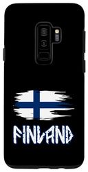 Carcasa para Galaxy S9+ Diseño de bandera de estilo nórdico antiguo de Finlandia