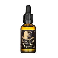 Loelle - Baardolie voor Mannen geschikt voor de gevoelige huid - Verzachtende Olie voor Baarden met Argan en Jojoba Oliën - Geparfumeerde Gezichtscrème - Gemaakt In Marokko, Peru en Italië (30ml)