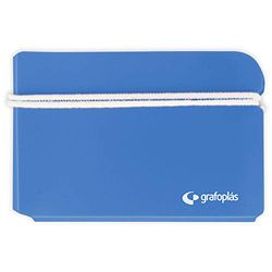 Grafoplás 85000933. Porta Mascarillas Azul Cielo, Portamask Polipropileno, 190x125mm