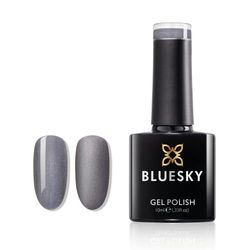 Bluesky Gel Nail Polish, Evil Queen Ch20, Grey Glitter, Long Lasting, Chip Resistant, 10 ml (Requires Curing Under UV LED Lamp)