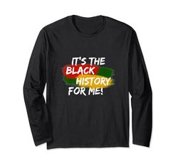 Per me è Black History - Black History Month Maglia a Manica